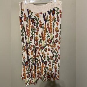 Soft Surroundings Floral Print Women's Skirt